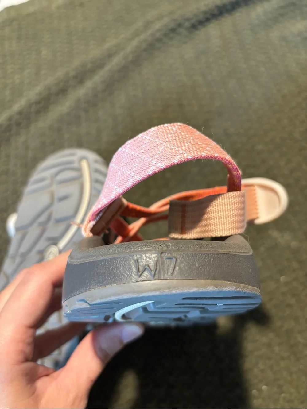 Chaco Women's Pink Toe Strap Outdoor Sandals